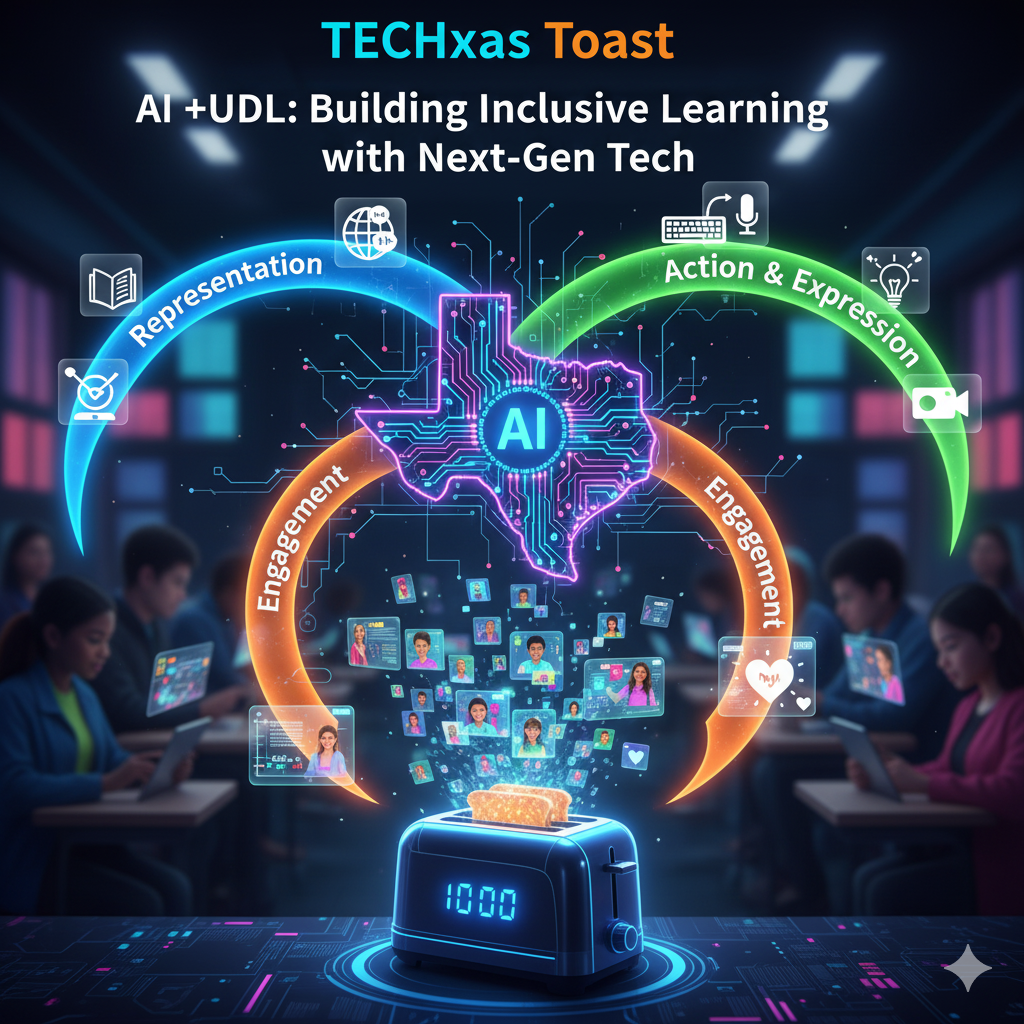 AI + UDL: Building Inclusive Learning with Next-Gen Tech – TECHxas Toast